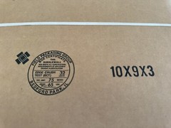 Bundle Of 25 Cardboard Boxes – Brown 10”x9”x3”