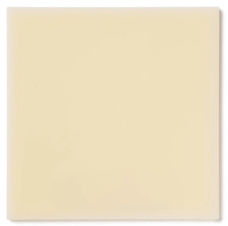1/8″ (3mm) Solid Ivory Beige Cast Acrylic Plexiglass Sheet 12″ x 12″ Nominal