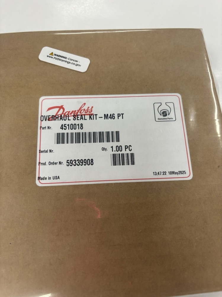 Sauer Danfoss 4510018 Overhaul Seal Kit for Series 40 M46 Axial Tandem Pump