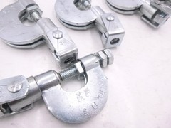 7 Pack Lindapter Zinc Plated FLS10 Swivel Beam Flange Clamp M10 3-17MM Range