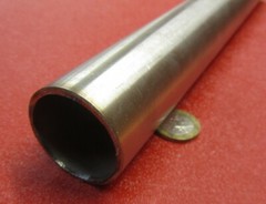 304 Stainless Steel Tube 1.50 OD x 1.334″ ID x .083″ Wall x 5 Foot Length