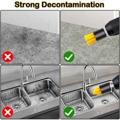 4PCS Drill Brush Attachment Set Power Scrubber For Carpet Tile Grout Cleaning US
