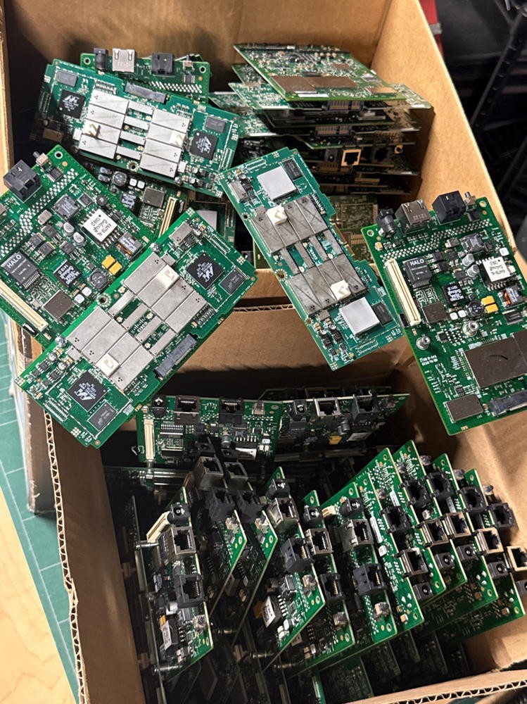 28-29 POUNDS Cisco Aironet Wireless Access Point Gold Scrap Circuit Boards LOOK