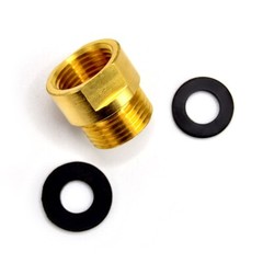 7/8″ Male Pipe x 1/2″ Female Pipe Adapter, Brass, Pipe Fitting