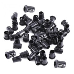 Black Plastic Lamp LED Diode Black Clip Bezel Mount 3mm 5mm 10mm
