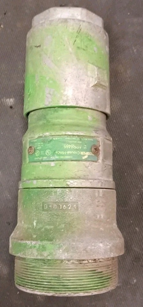 Crouse-Hinds APR6465 Explosion Proof Female Plug 60A 600V 3W 4P (L-104)