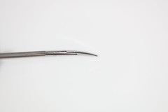 Snowden-Pencer 88-6196 Kaye Scissors, Curved, Serrated, B/B, 4-1/4in