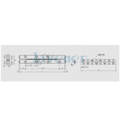 VR2060 VR2-60x11Z GCr15 Cross Roller Guide 30mm Max Stroke High Grade Linear