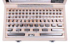 81 Pcs Steel Gage Block Set, Grade 2, #P900-S583