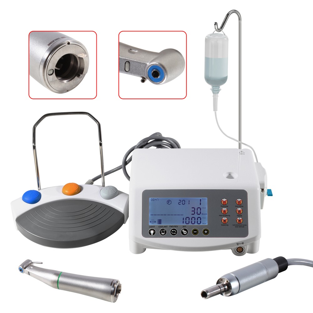 Dental Implant Motor Surgical System Brushless /20:1 Contra Angle LED /No LED po