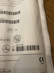 (1) INTUITIVE SURGICAL DA VINCI HARMONIC ACE CURVED SHEARS INSERT REF#400272