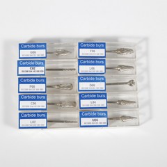 10 Tungsten Steel bur for 35000RPM Dental Lab MARATHON Handpiece SAEYANG drill