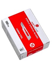 500 EA Surgical Scalpel Blades Surgical Dental ENT Instruments with Free Handle