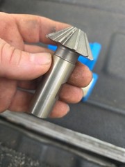 Niagara 12646 1-1/2″ X 45* Chamfering Cutter End Mill CH48-45 HSS UNC USA