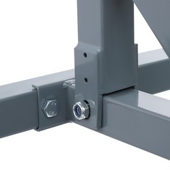 Heavy-Duty ATV Log Skidding Arch & Holder Set Logs Trailer Strong Load-bearing