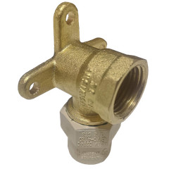 5 Pieces 1/2″ Female NPT x 1/2″ CPVC Drop Ear Elbow, Lead Free Brass