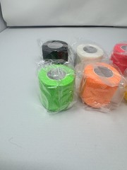KISEER Self Adhesive Bandage Wrap 10 Rolls 2” x 5 Yards Mixed Colors New
