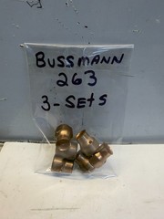 BUSSMANN 263 FUSE REDUCERS 60A TO 30A (LOT OF 3 PAIRS) FREE SHIPPING