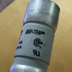 A70QS40-22F Amp-Trap Ceramic French Cylindrical Fuse, 40A, 22mm D x 58mm L