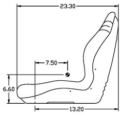 Toro Gray Vinyl Seat Replaces 104-4620, 49-8130, 75010, 100-3187, 104-7620, More