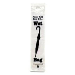 100 (FULL SIZE! 30″ LONG) WET UMBRELLA BAGS REFILL FOR RETAIL STORE / RESTAURANT