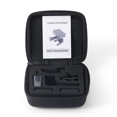 Wireless 5W Dental LED Clip-On Headlight 2 Magnetic Battery for Binocular Loupes