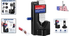 High-Strength Hammer Lug Crimper Tool for 8 to 3/0 AWG Cables – Effortless Cr…