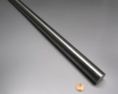4140/4142 Steel Rod, Metric 30 mm Dia. (-0.051) x 3 FT Length