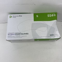 Premier Pro Plus Small Nitrile Exam Gloves Powder free 10 boxes 1000 gloves Case