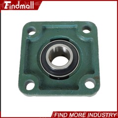 4 PCS UCF205-16 Solid Base Pillow Block Flange Bearing 1″ Bore 4 Bolt