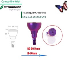 US Fit Straumann ITI RC Healing Abutment & Closure Cap Titanium Regular Platform