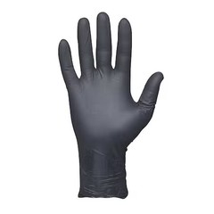 Showa 9700Pfxl 9700Pf, Disposable Gloves, 6 Mil Palm, Nitrile, Rolled Cuff,