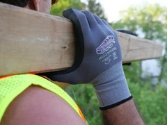 500NFT Tsunami Grip Nitrile Coated Work Gloves, Lightweight Seamless General-…