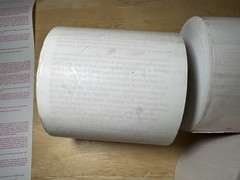 Rite Aid Thermal Cash Register Receipt Paper Return Policy on Back – 2 New Rolls