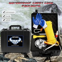 2625 lbs Fishing Magnet Kit Double Sided Magnet Fishing Kit and Rope with Case