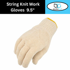 300 Pairs – Cotton Blended String Knit Gloves – Women’s Size – Tan