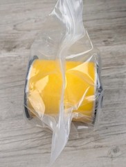 Brady B30C-4000-595-YL Yellow Indoor/Outdoor Vinyl Tape, 4″ x 100 ft NEW IN BOX