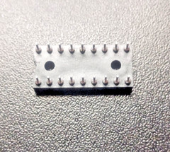 12Pcs) IC SOCKET, 18 PIN DIP, Gold plated inserts, AUGAT solder through hole