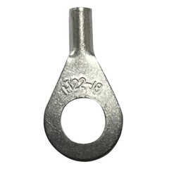 (200) Non-Insulated 22-18 Gauge 1/4″ Ring Terminal Uninsulated Wire Connector