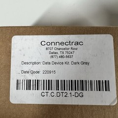 Connectrac Data Device Kit CT.C.DT2.1-DG Dark Gray NEW In Box