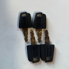 4 pcs 5P-8500 5P8500 KEYS IGNITION FOR CAT 096-4753 096-6198 8V-4404 9G2777 KEY