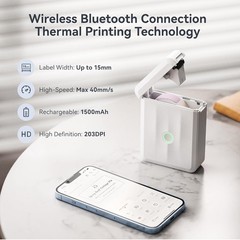 New NIIMBOT D110 Label Maker Machine Portable Bluetooth Thermal Sticker Labeler