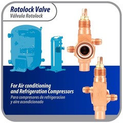 Appli Parts APRV-VA06 Rotolock Valve V06 1 in x 1/2 in ODF solder connection Uni