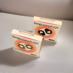 Loop Experience 2 – Gold and Black (2 Pack) Earplugs For Couple -Silicone- Nib