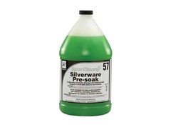 Spartan Chemical Co. 765704 SparClean 1 Gallon Silverware Pre-soak Light Green