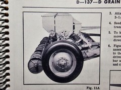 Massey Harris Ferguson D-137-D Grain Drill Planter Owner Operator’s Manual 1948