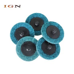 50 Pieces Fine Surface Conditioning Discs 2″ Roll Lock Die Grinder Sanding Pads
