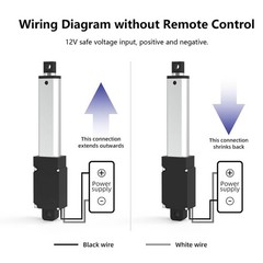 1.18″ 2″ 3″ 4 inch Mini Mirco 12V Electric Linear Actuator Stroke Fast upto 6″/s