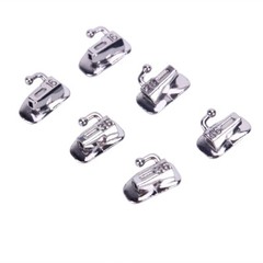 50Set AZDENT Dental Orthodontic Bondable Buccal Tube 1st Molar Roth.022 Non-Con