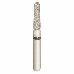 CROSSTECH Dental Diamond Short-Shank ROUNDENDTAPER-855/014SC, MB5MSSXC-SC, 5Burs